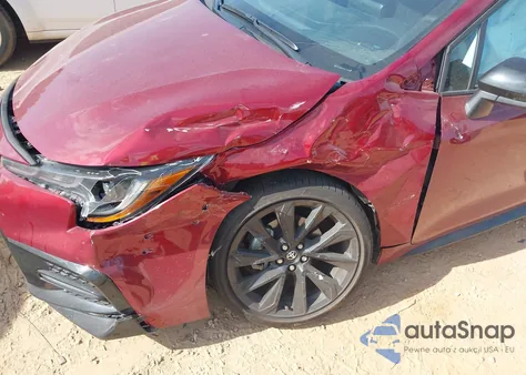 2022 Toyota Corolla Se Nightshade Edition z USA, uszkodzony, nr VIN 5YFS4MCE3NP112056